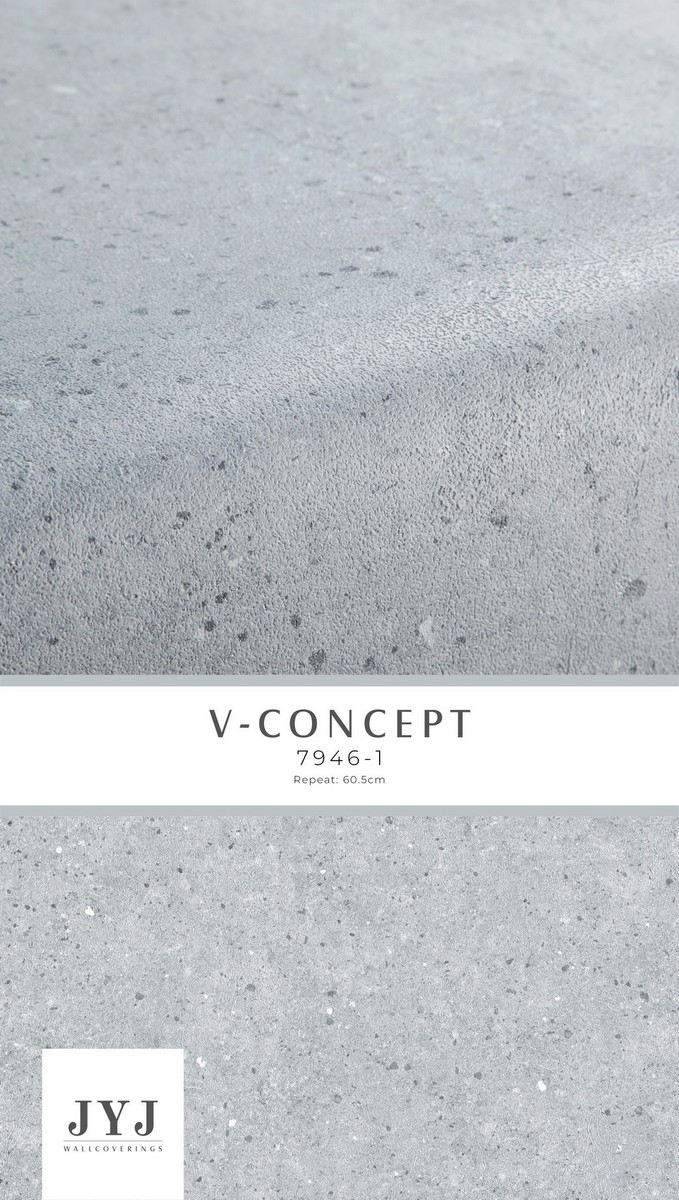 Giấy dán tường giả đá terrazzo Vconcept 7946-1